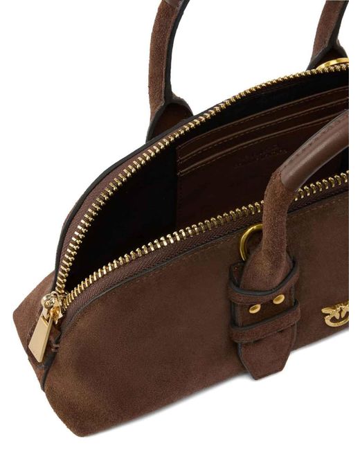 Pinko Brown Tote Bag