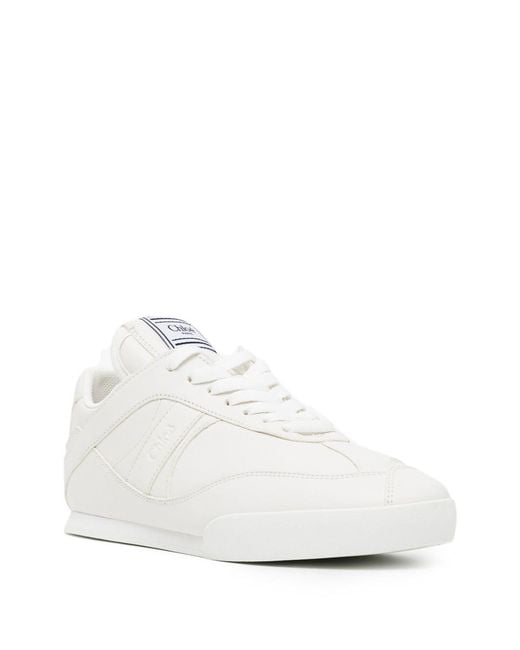 Chloé White Chloe Kick Sneaker