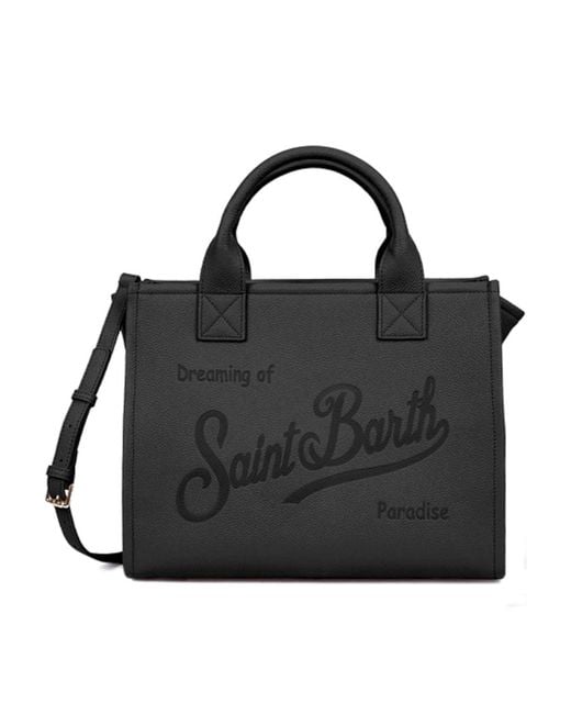Mc2 Saint Barth Black Vanity Bag Large
