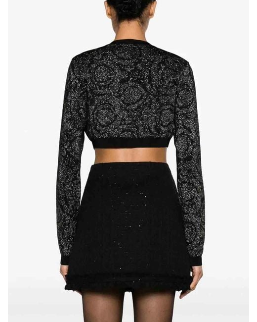 Versace Black Cardigan