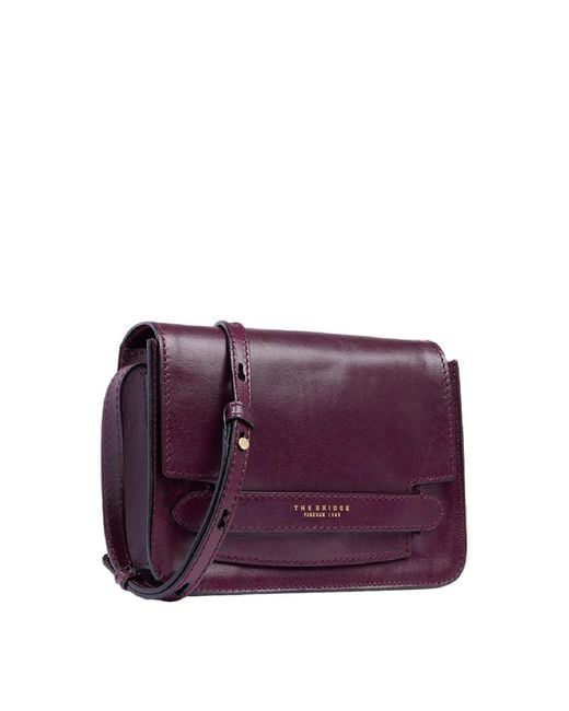 The Bridge Purple Bag