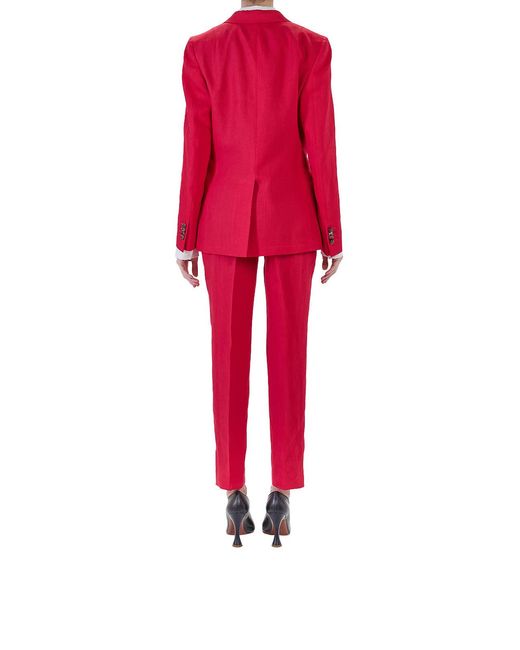 Paul Smith Red Linen Jacket