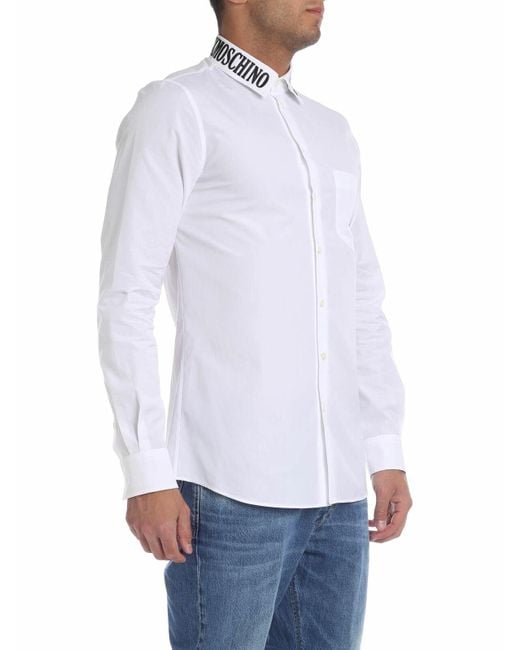 Moschino White Shirt Mmxix for men