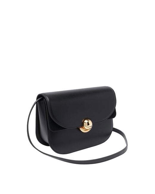 Furla Black Small Sfera Crossbody Bag