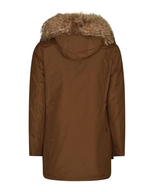 Woolrich Brown Coats for men