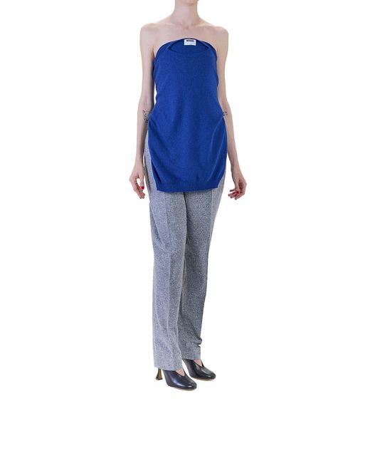 Moschino Blue Top Pullover