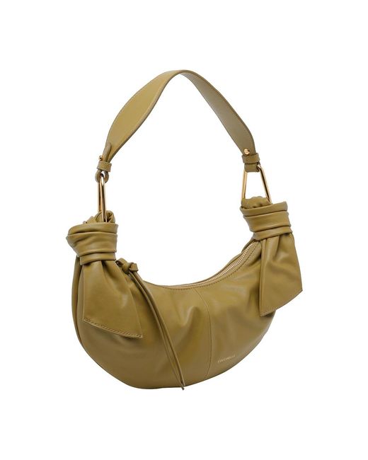 Coccinelle Metallic Small Furoshiki Shoulder Bag