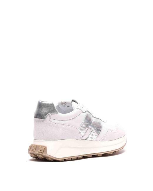 Hogan White H641 Sneakers