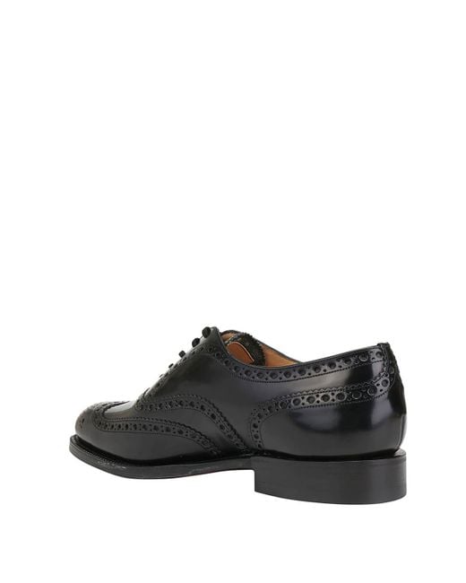 Church's Black Leather Brogues for men
