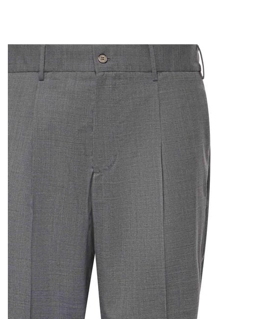 Santaniello Gray Wool Blend Coordinated Suit for men