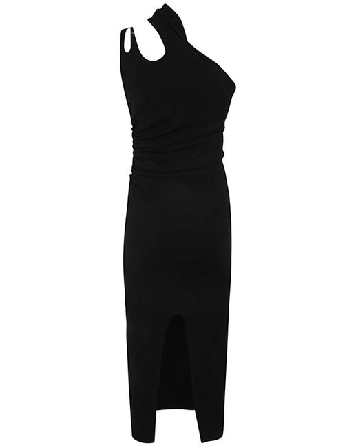 Mugler Black Midi Dresses