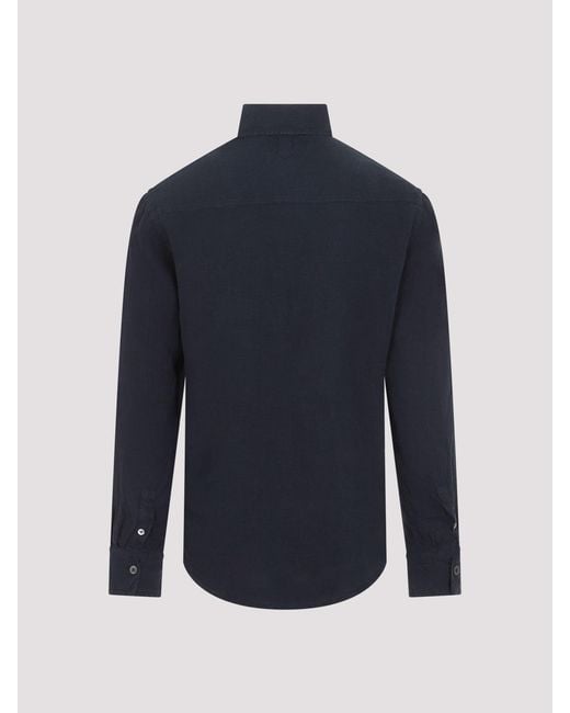 Canali Blue Shirt for men