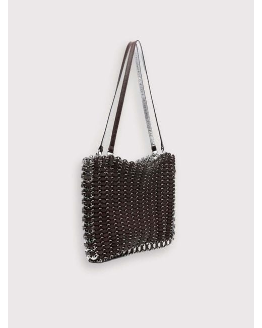 Rabanne Black Leather Bag Shoulder Bag