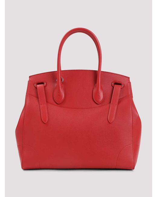 Ralph Lauren Red Ricky Shoulder Bag