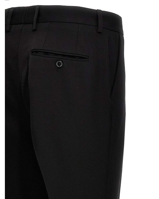 Dolce & Gabbana Black Flare Pants for men
