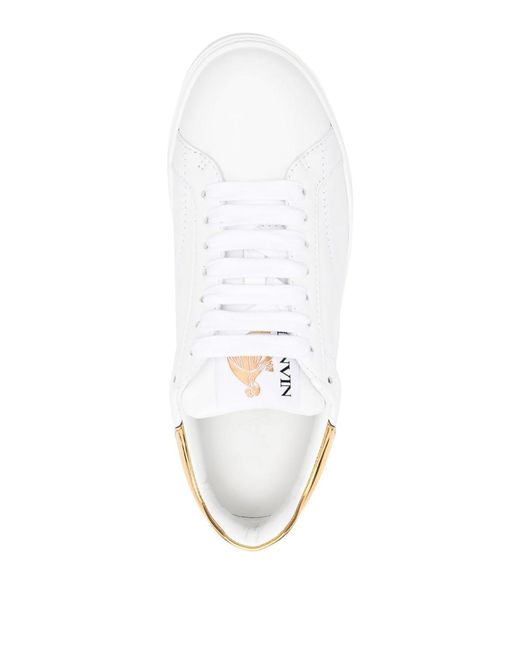Lanvin Natural Ddb0 Sneakers