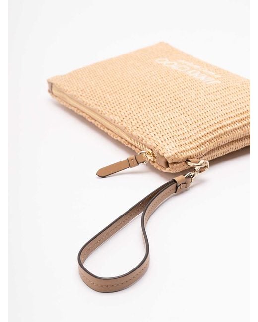 Jimmy Choo Natural Exclusive Edition Portofino Pouch