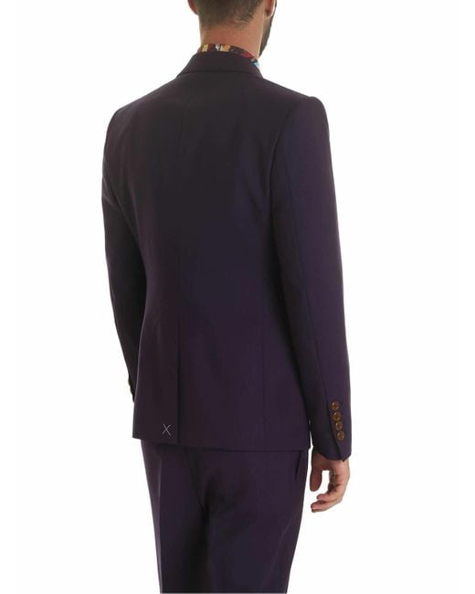 Vivienne Westwood Blue Wool Jacket for men