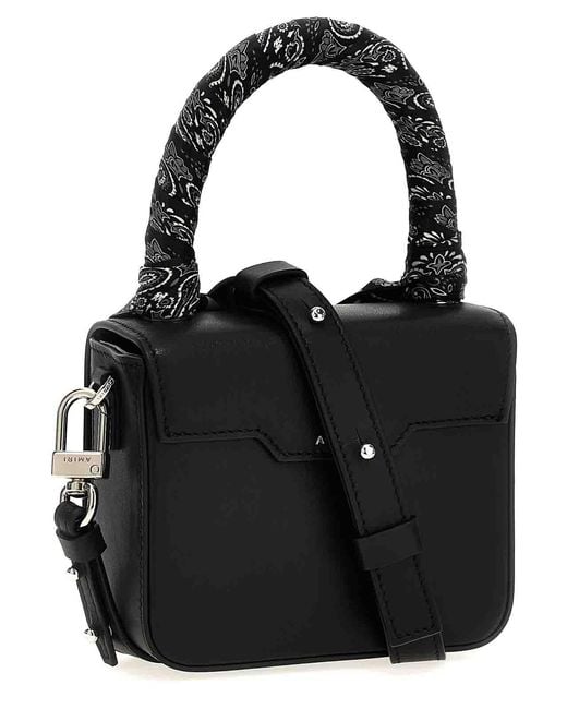 Amiri Black Micro Ma Bag Handbag