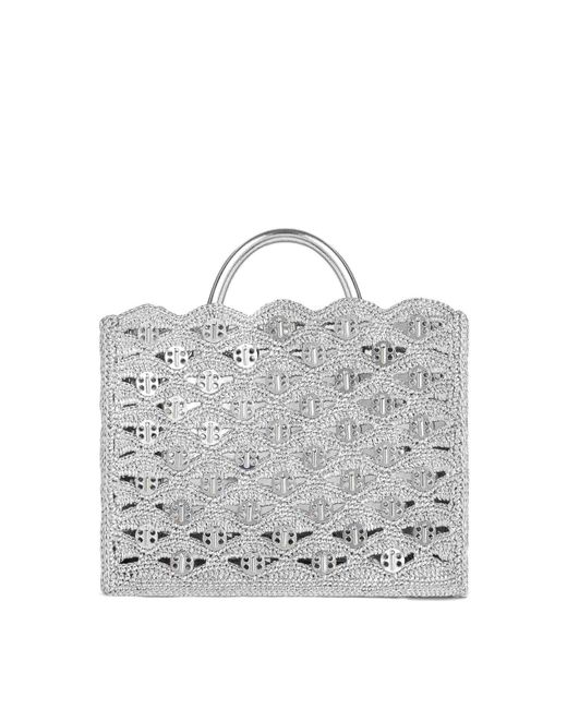 Rabanne Gray Tote Bag 1969