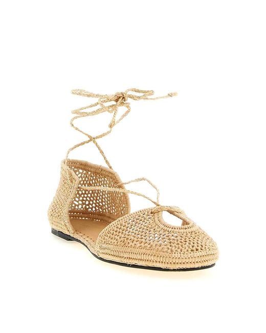 Odissi Natural Lima Ballet Flats