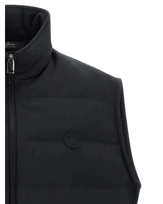 Brioni Black Golf Capsule Vest for men