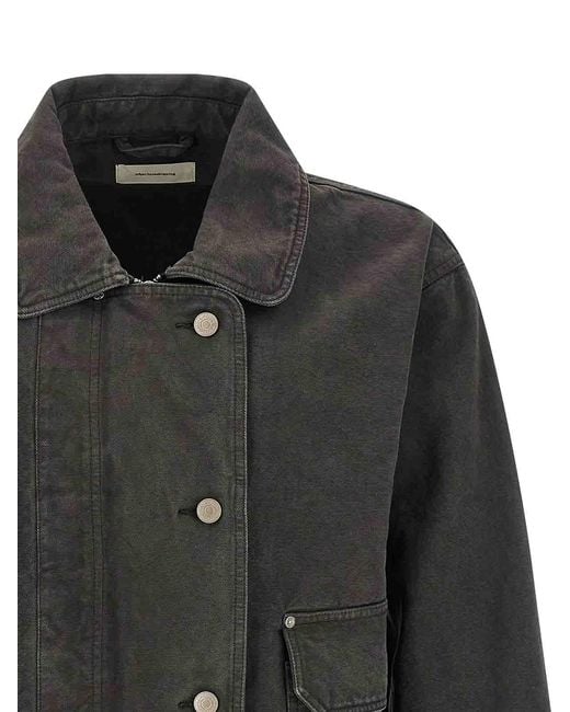 mfpen Black Courier Jacket for men
