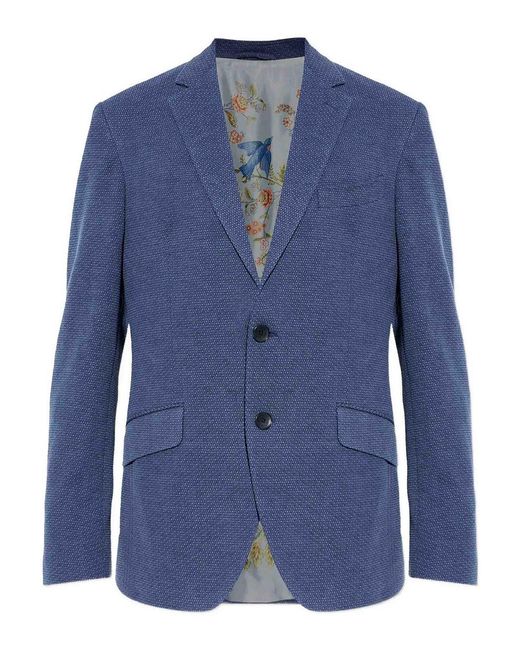 Etro Blue Roma Jersey Jacket for men