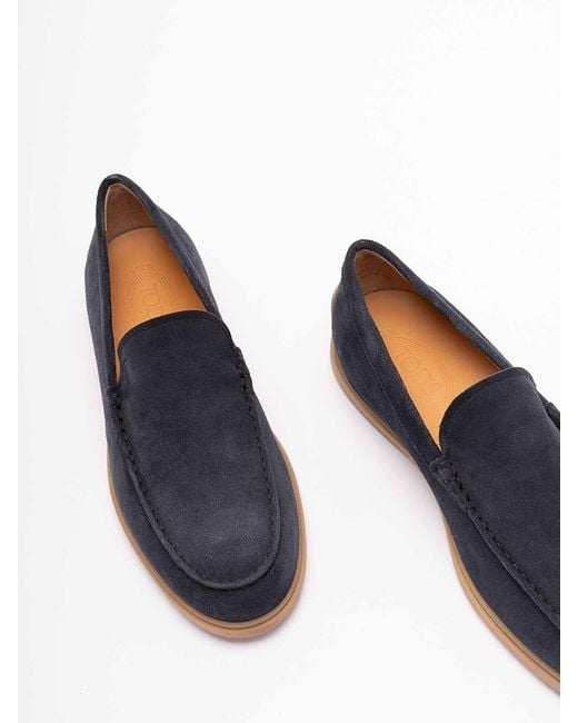 Tod's Blue Loafers for men