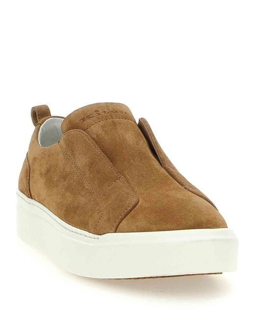 Kiton Brown Sneakers for men