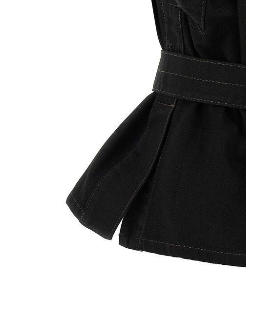 Lemaire Black 'Chasuble' Vest