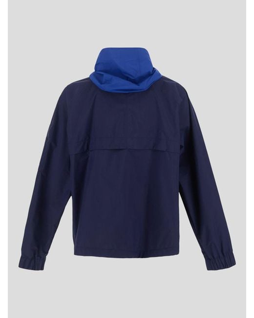 K-Way Blue Tech Fabric Jacket