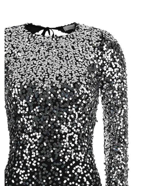 Rabanne Black Sequin Dress