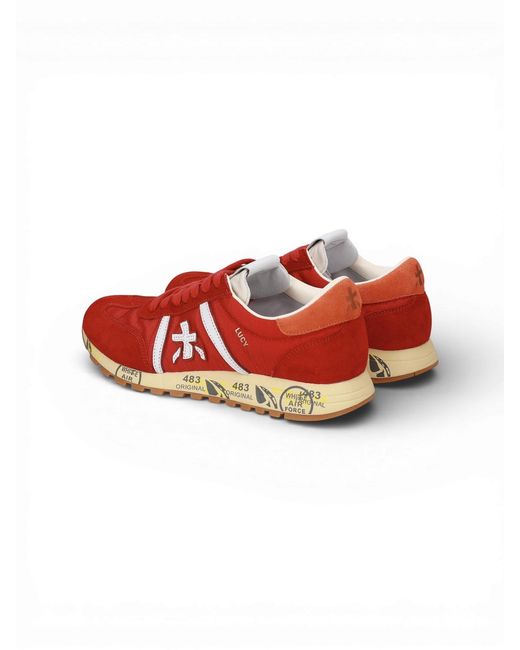 Premiata Red Sneakers