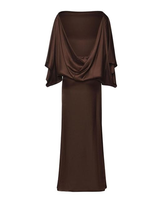 Nineminutes Brown The Macha Midi Dress
