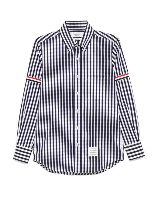 Thom Browne Blue Shirt for men