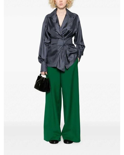 Dries Van Noten Blue Clickys