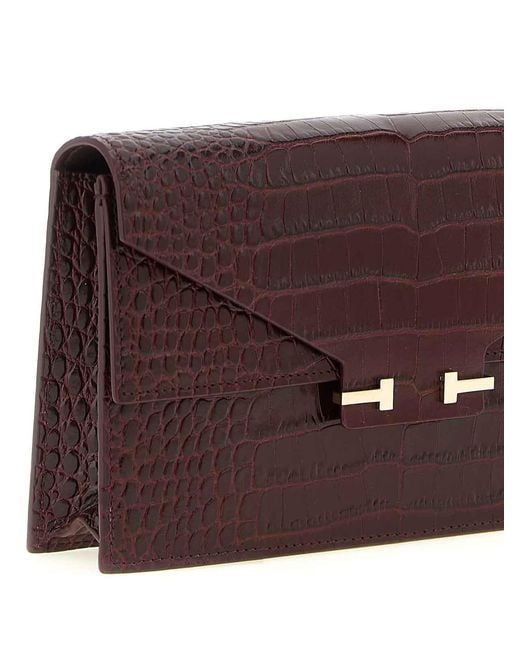 Tom Ford Purple Aube' Mini Clutch