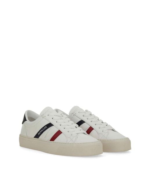 Moncler White Monaco2 Sneaker