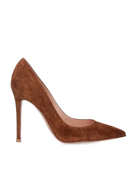 Gianvito Rossi Brown Dcollet