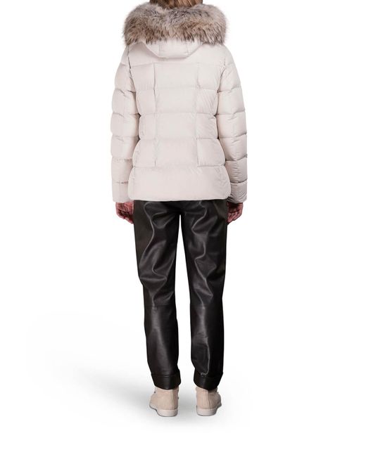 Moorer Natural Kilie-Fur-Kn Down Jacket
