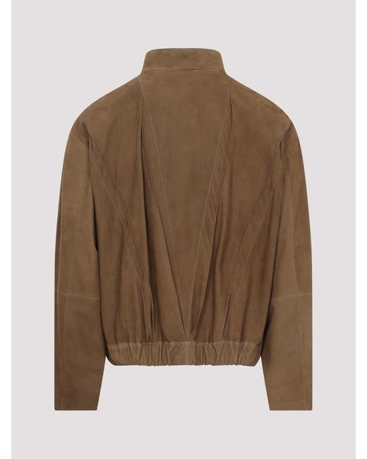 Giorgio Armani Brown Blouson Jacket for men
