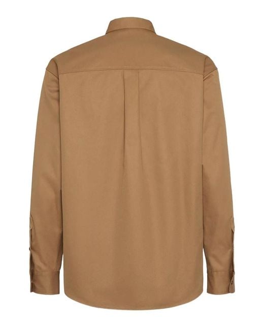 Camicia Pratica di DSquared² in Brown da Uomo