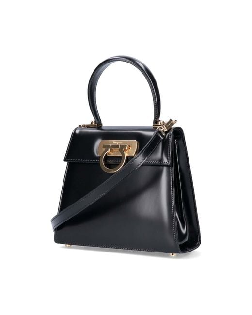Ferragamo Black Handbag