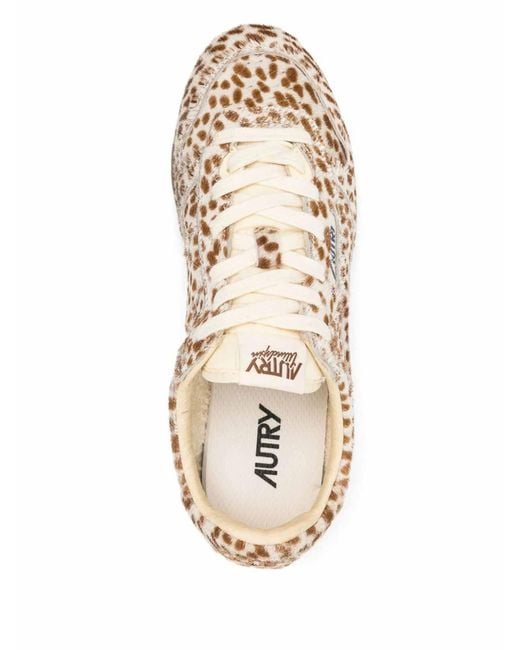Autry Multicolor Animal Print Sneakers