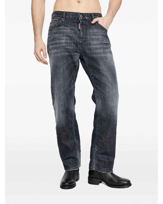 DSquared² Blue Pants for men