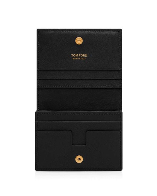 Tom Ford Black Compact Wallet