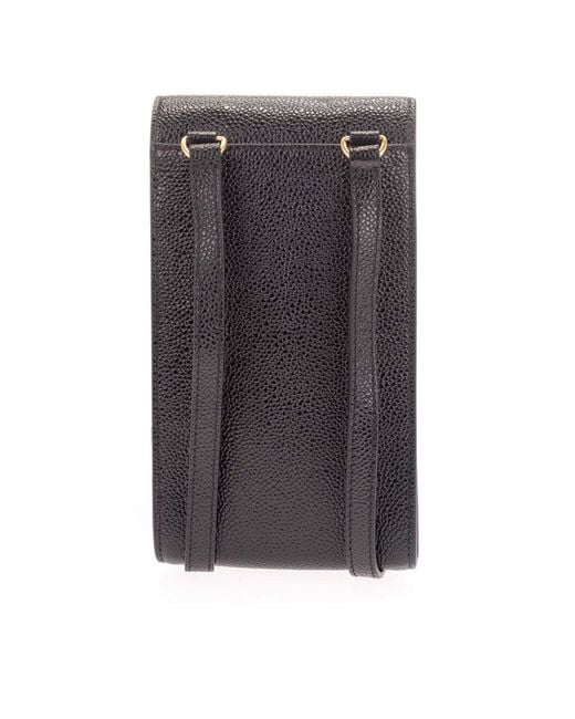 Thom Browne Gray Phone Holder for men