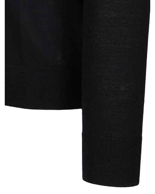 Paul Smith Black Crew Neck Sweater for men