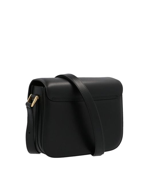 A.P.C. Black Grace Small Crossbody Bag